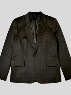 Women’s Black Single-Button Blazer